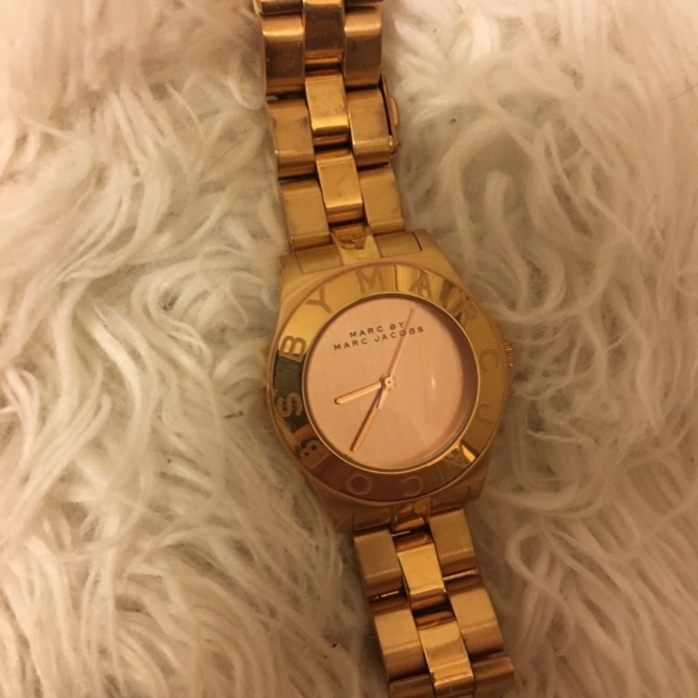Rose gold marc by Marc Jacobs watch